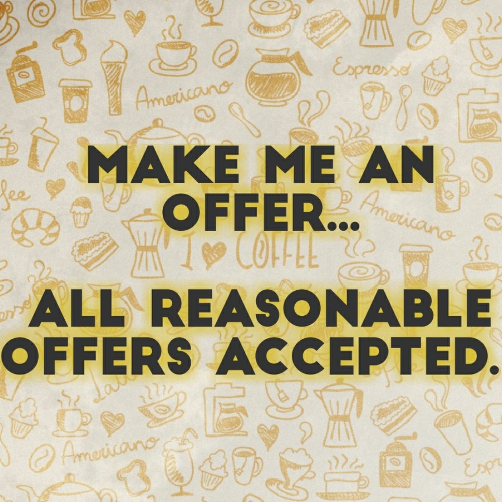 Accepting offers.